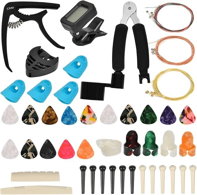 guitar accesories for best guitars for beginners; acoustic